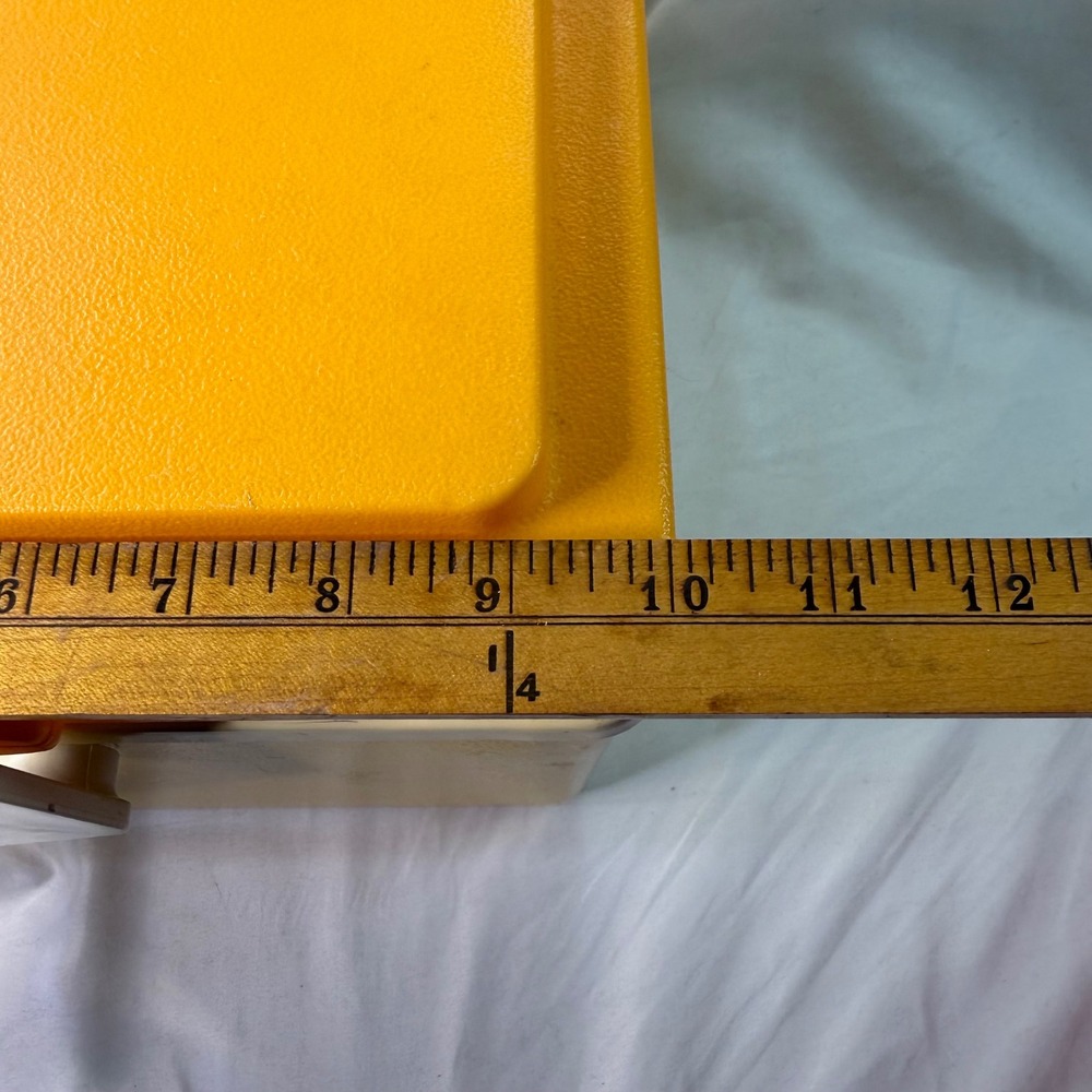 Vintage Thermos SunPacker Cooler Model 7718 Yellow Orange 11 Qt 10L Made in USA - Picture 13 of 13